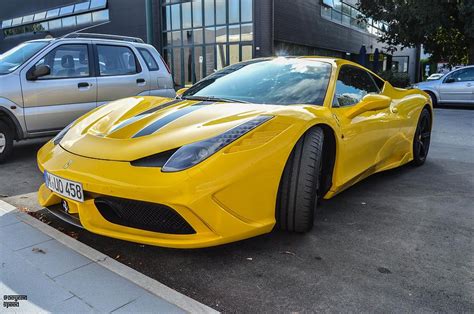 Yellow Ferrari 458 Speciale Photograph By Beyond Speed Fine Art America