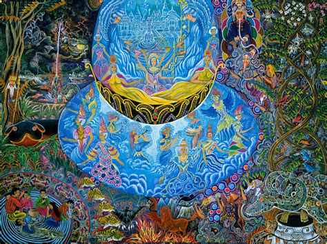 A Peruvian Shamans Visions Of The Cosmos Pablo Amaringos Art The