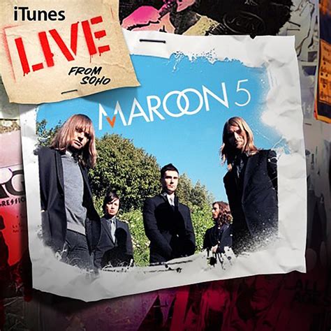 ‎apple Music 上maroon 5的专辑《itunes Live From Soho Ep》