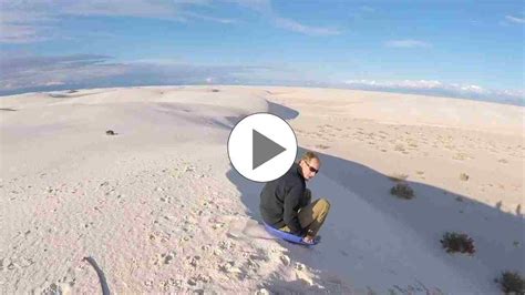 Sledding At White Sands National Monument New Mexico Adventure Guru