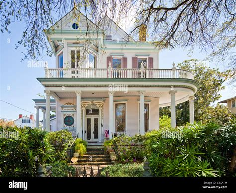 Victorian House Garden District New Orleans Stock Photo 41760592 Alamy