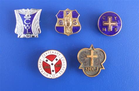 Obscure Religious Badges Heres A Selection Of Unusual Rel Flickr