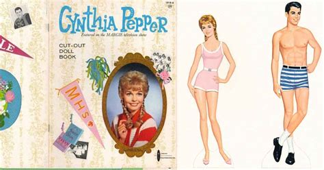 There Were Papers Dolls For Just About Every 1960s Tv Series