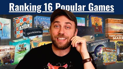 Ranking 16 Of The Most Popular Games Youtube