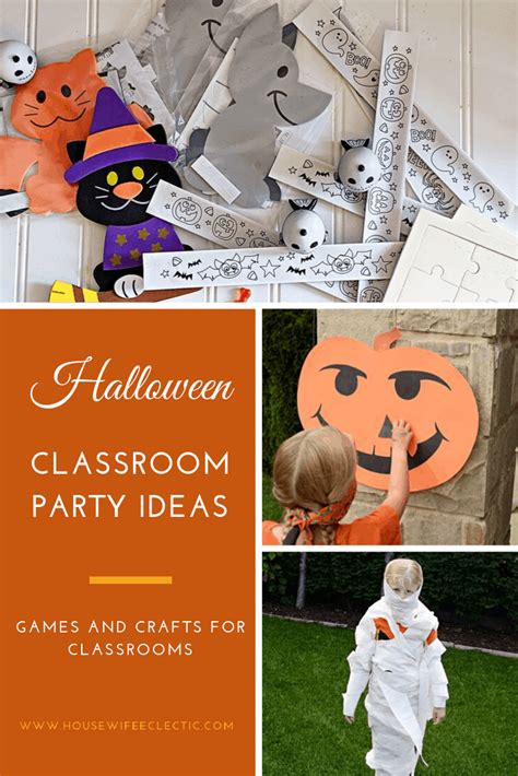 Halloween Classroom Party Ideas Housewife Eclectic