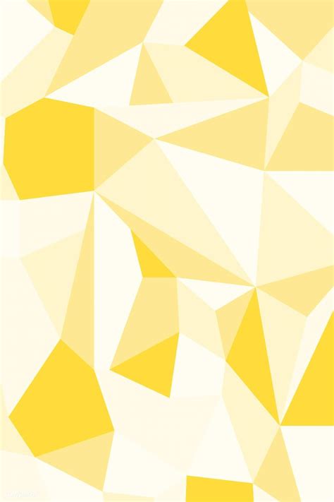 An Abstract Yellow And White Background With Triangles