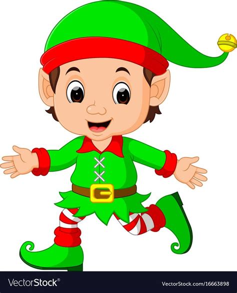 Illustration Of Cute Elf Cartoon Download A Free Preview Or High
