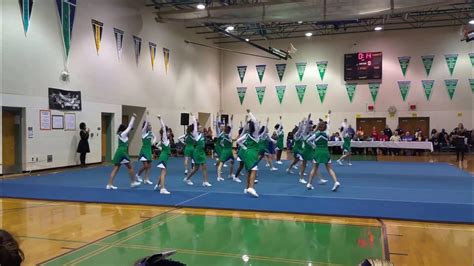 Greenbrier Virginia Middle School Cheerleading Competition 2 6 2016