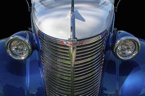 1938 Chevrolet Grill And Emblem Photograph By Nick Gray