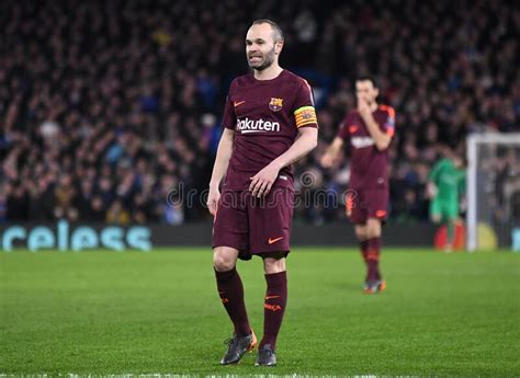 Andres Iniesta Of Fc Barcelona Editorial Stock Photo Image Of Iftode