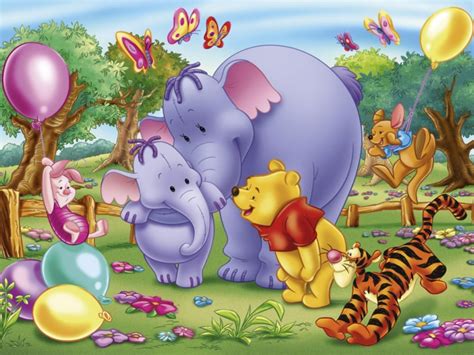 Winnie the pooh lived in this enchanted forest under the name of mr. I Love Cartoon: Winnie The Pooh and Friends