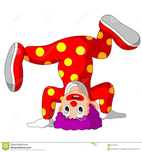 funny clown cartoon stock vector illustration of holding 91591401 clowns funny clown