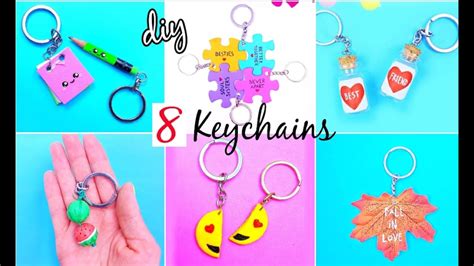 8 Amazing Diy Keychains Diy Keychain T Ideas How To Make