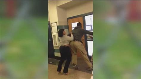 Fight Between Teacher Student Caught On Camera