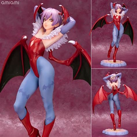 Jop Cm Darkstalkers Bishoujo Lilith Felicia Sexy Girl Anime Figure
