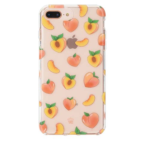 Just Peachy Iphone Clear Case