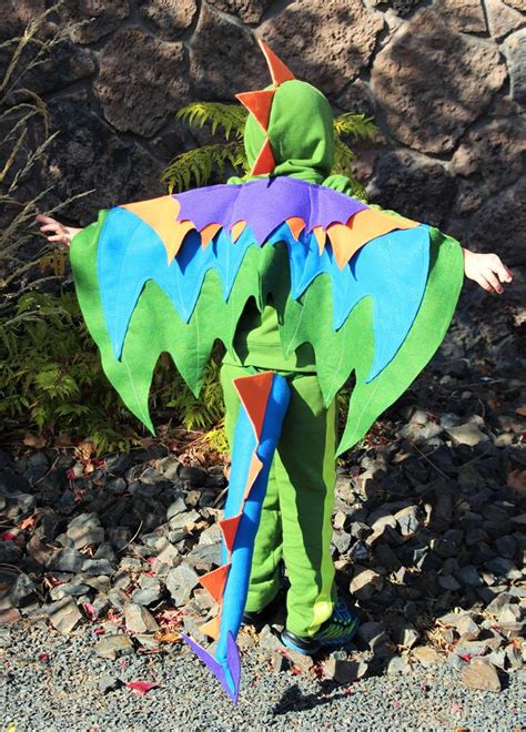 Our incredible lowest price guarantee ensures you'll get exceptional value when you shop for halloween or other occasions. Homemade Felt Dragon Kids Costumes - Costume Yeti