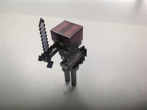 Papercraft Skeleton Warrior Primitive Mobs Mod Skeleton Warrior
