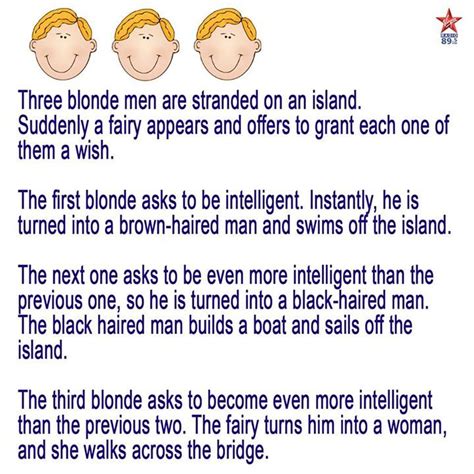 3 Blonde Men Joke Funny Blonde Jokes Blonde Jokes Funny Sign Fails