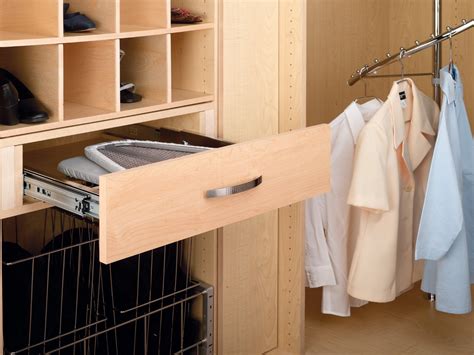 Our 42 & 46 models can save you space and feature adjustable swivel boards, direct electrical, hot iron storage and a variety of door options to match your decor. Fold Out Ironing Board, CIB-16CR (Rev A Shelf)