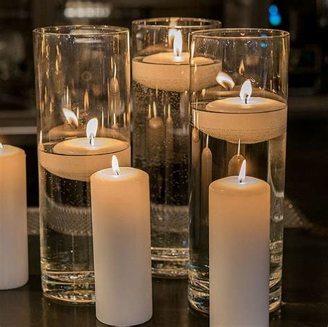 Clear Glass Vases Set Of 12 Cylinder Wedding Centerpiece Etsy