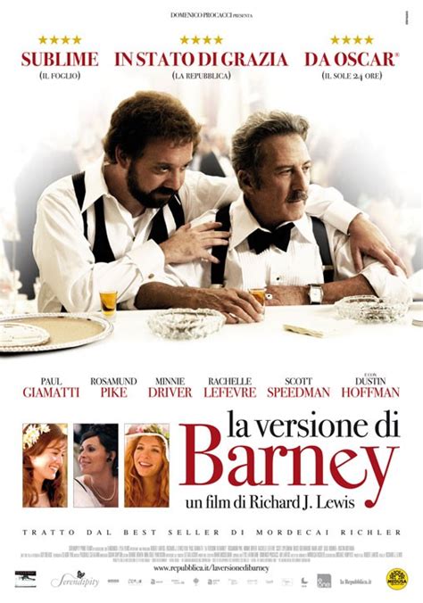 Barneys Version Movie Poster 5 Of 5 Imp Awards