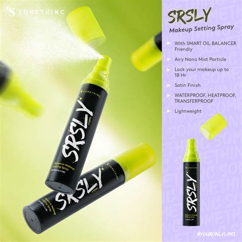 Buy Somethinc Srsly Balancer Makeup Setting Spray Original Best Deals