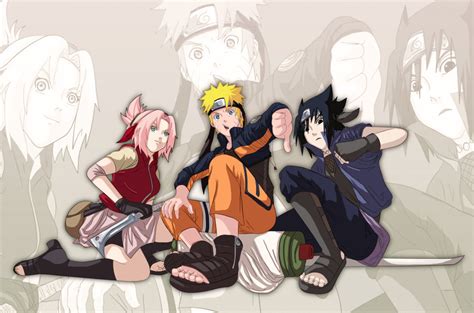 Naruto Sasuke Sakura Wallpaper Wallpapersafari