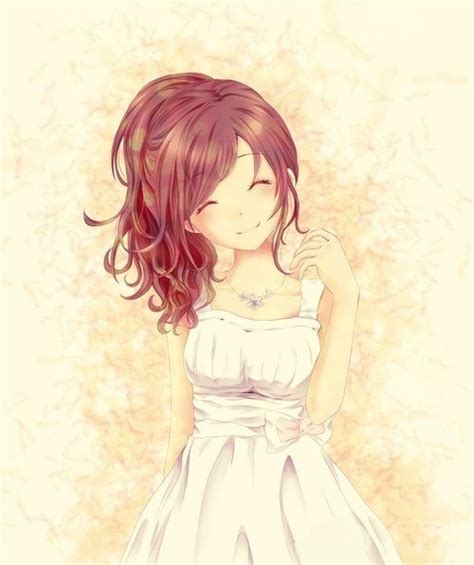 Anime Girl Cute Smile Pretty Animecouplegirl
