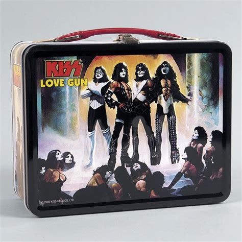 Kiss Love Gun Lunch Box