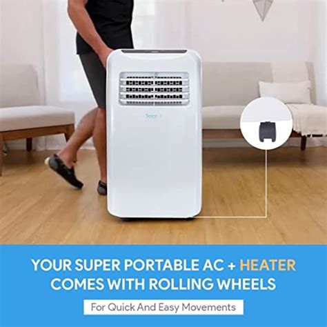 Serenelife Slpac10 Slpac Portable Air Conditioner Compact Home Ac