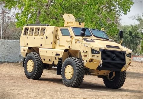 Indian Army Inducts Multiple Wheeled Armoured Vehicles