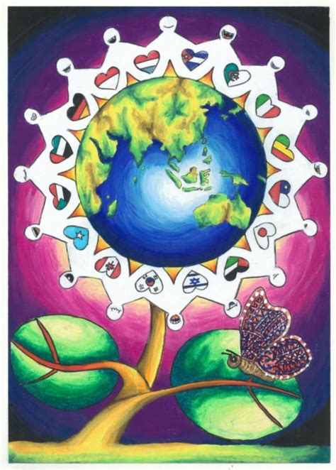 Gmvfyc 600×838 Earth Drawings Peace Art Peace Poster