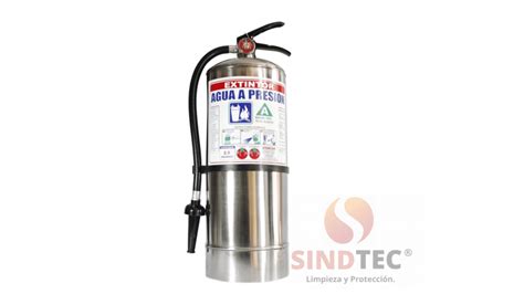 Extintor de agua a presión 2 5 galones SINDTEC SAS