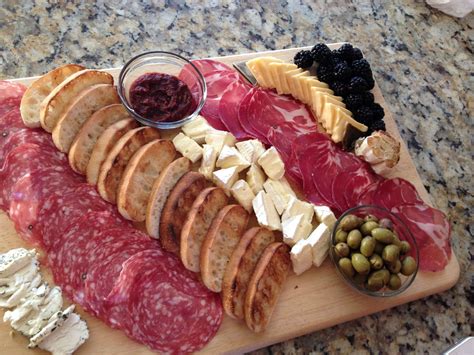 A Meat And Cheese Platter I Made To Celebrate The End Of Finals Food