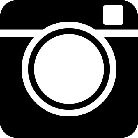 Instagram Logotipo Negro · Imagen Gratis En Pixabay
