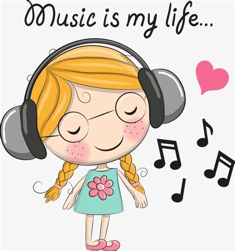 Check spelling or type a new query. Vector Girl Listening To Music, Girl, Cartoon Girl ...