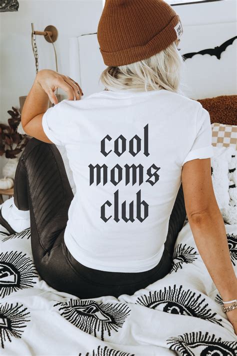 Cool Moms Club Png Svg Mama Png Stepmom Png Mom Png Motherhood Png