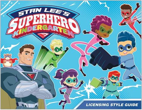 Stan Lees Superhero Kindergarten Style Guide Design Force