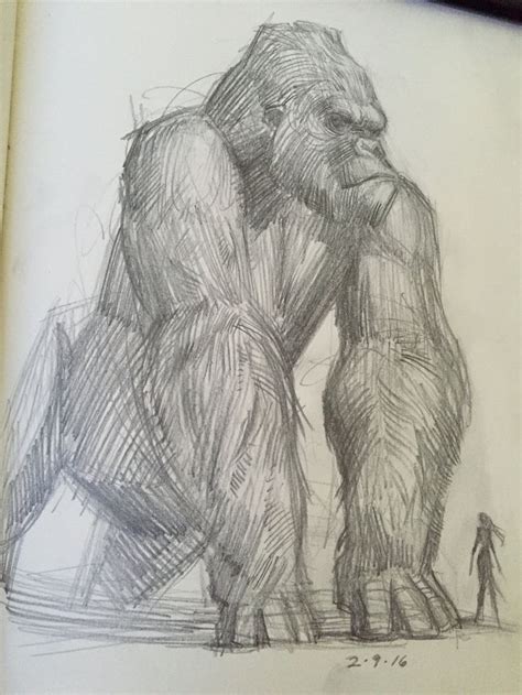 Image Result For King Kong Sketch King Kong Art King Kong King Kong