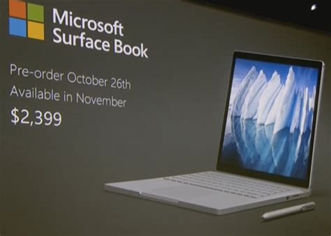 Microsoft представила новые компьютеры Surface