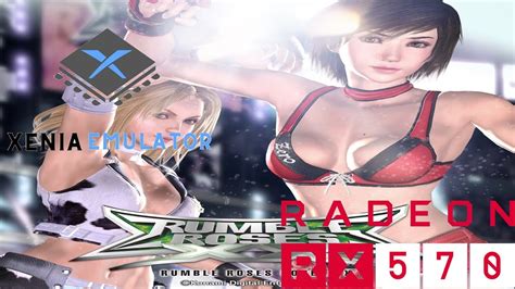 Rumble Roses Xx Xenia Xbox 360 Emulator Core I7 4790 Rx 570 4gb 60fps Youtube