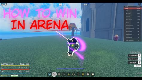 How To Win In Arena Gpo Youtube