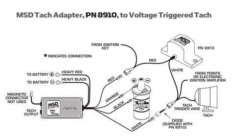 Led, tach/fuel adapters, tachometer compatibility list, ballast resistor. Msd Tach Adapter Wiring Diagram - Wiring Diagram Schemas