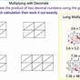 Multiplying Decimals Using A Grid