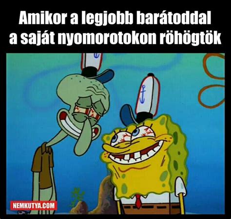 Pin By Rebeka On Vicces Funny Spongebob Memes Funniest Hilarious