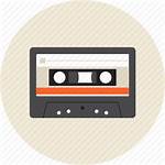 Tape Cassette Icon Retro Audio Icons Hifi