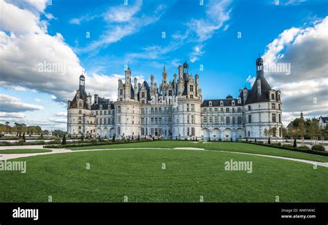 Chateau De Chambord The Largest Castle In The Loire Valley France