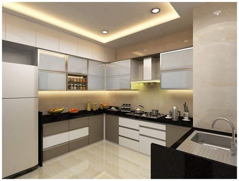Modular Kitchen Design 2bhk Lodha Amara Interior Project Interior
