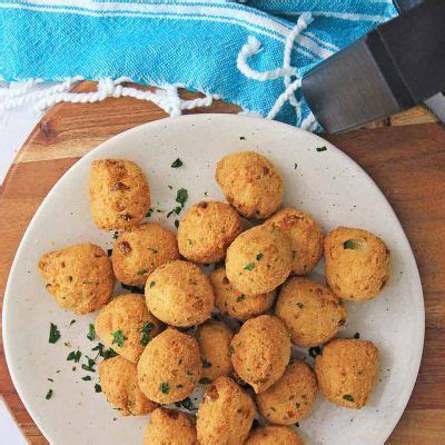 It is entirely possible that i may it seems like a long time to cook otherwise, given that we usually do 10 minutes an inch for fish in the oven and the frozen hush puppies that i bought. Air Fryer Hush Puppies are Easy To Make! | Recipe in 2020 | Hush puppies recipe, Stuffed peppers ...